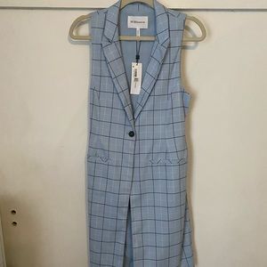 Baby blue vest